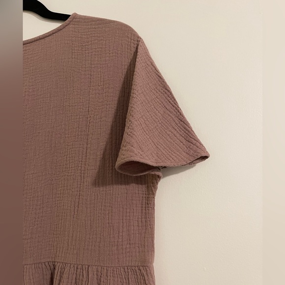 Madewell Tiered Mini Dress - Picture 9 of 11